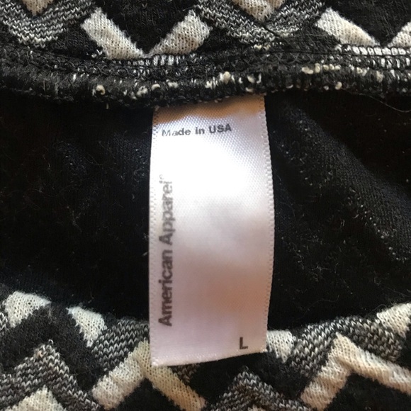 American Apparel Jacquard Chevron Skirt Set - Picture 5 of 5